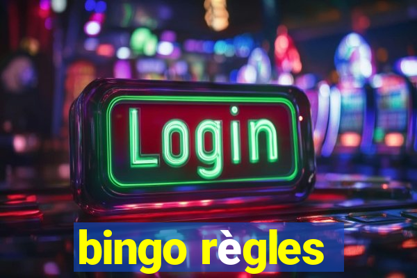 bingo règles