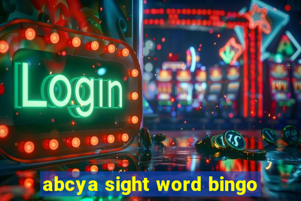 abcya sight word bingo