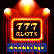 elevenlabs login