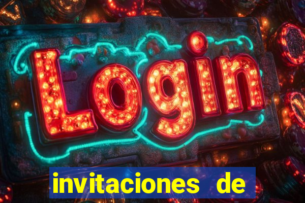 invitaciones de bingo para editar