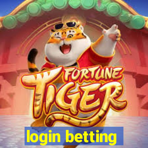 login betting