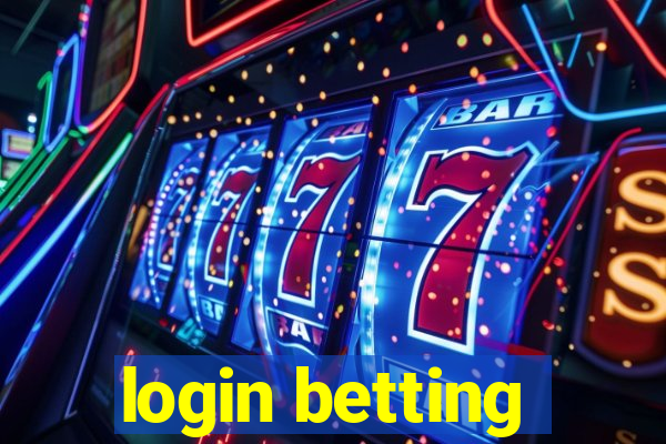 login betting