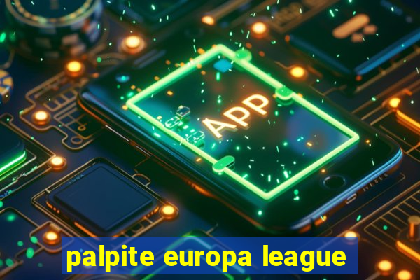 palpite europa league