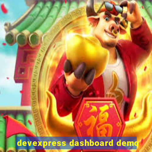 devexpress dashboard demo