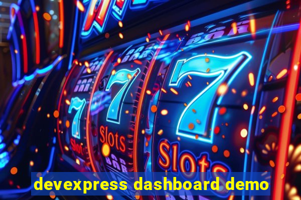 devexpress dashboard demo