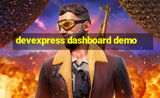 devexpress dashboard demo