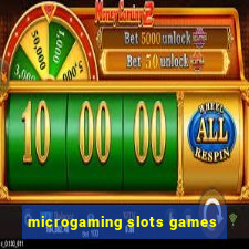 microgaming slots games