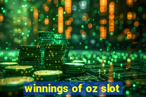 winnings of oz slot