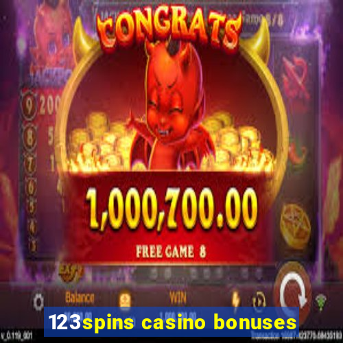 123spins casino bonuses