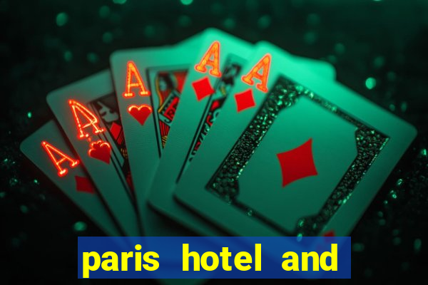 paris hotel and casino restaurants