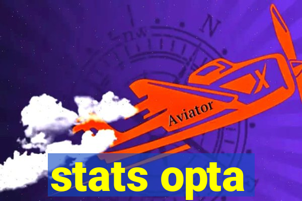 stats opta