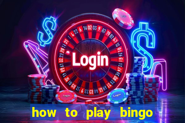 how to play bingo for money