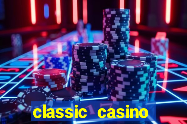 classic casino login page