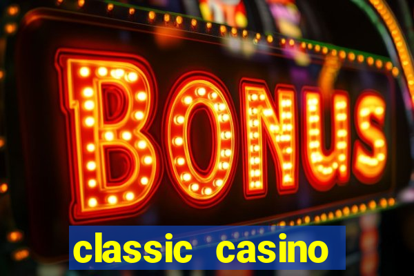 classic casino login page