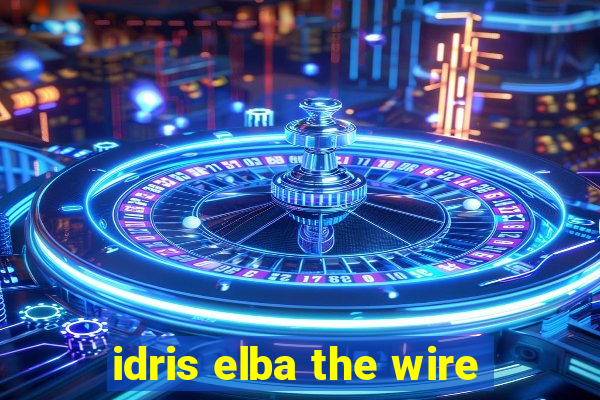 idris elba the wire