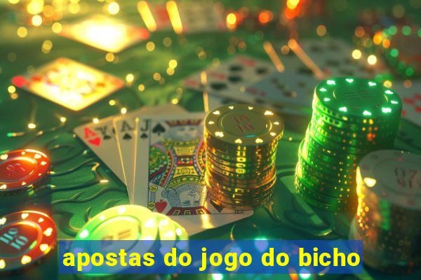 apostas do jogo do bicho