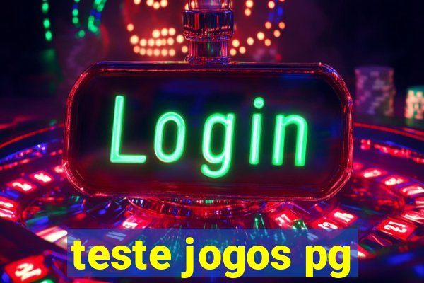 teste jogos pg