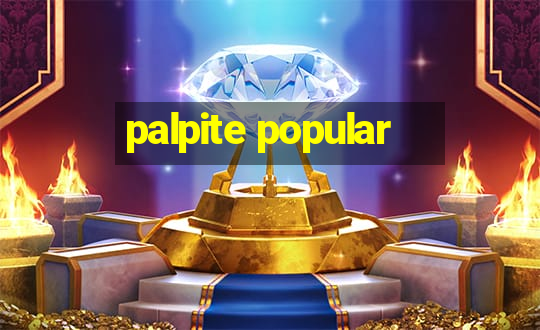 palpite popular