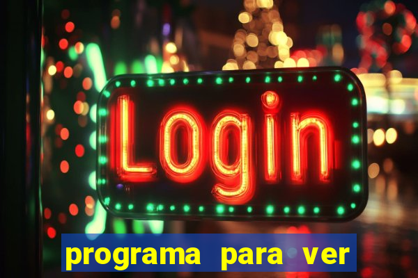 programa para ver jogos de futebol ao vivo