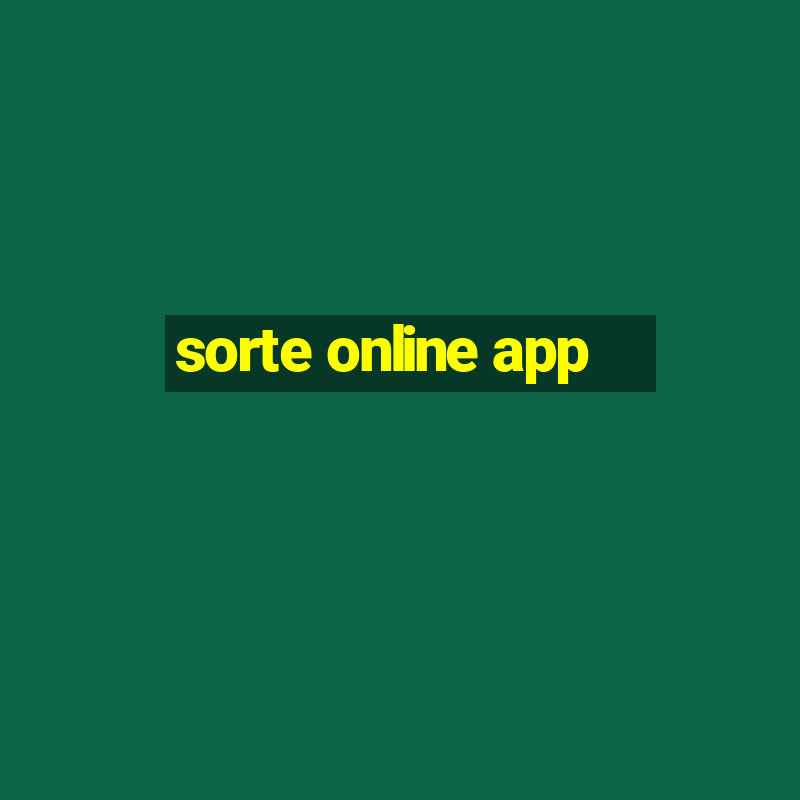 sorte online app