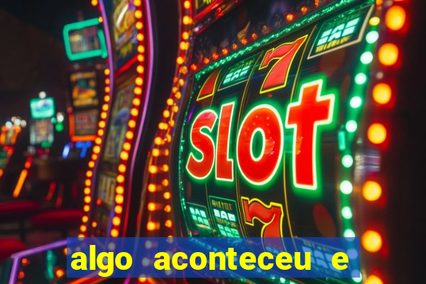 algo aconteceu e seu pin n?o está disponível