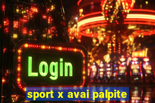 sport x avai palpite