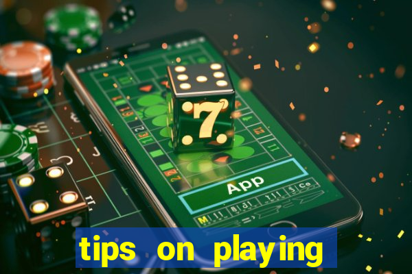 tips on playing slot machines