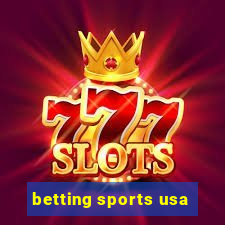 betting sports usa