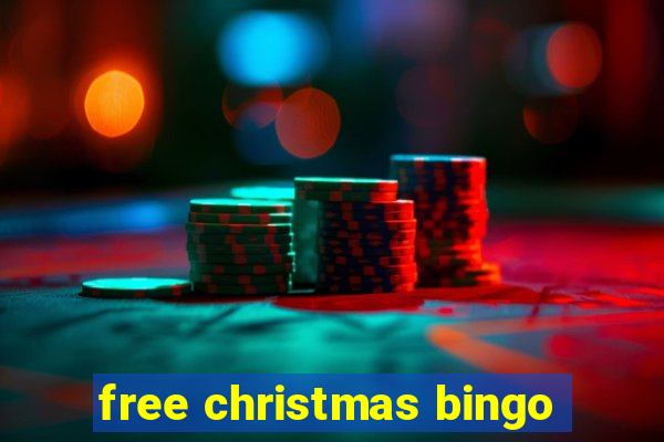 free christmas bingo