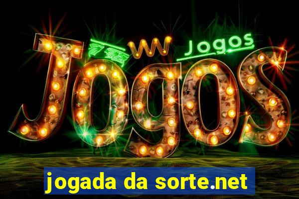 jogada da sorte.net