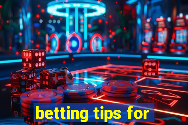 betting tips for