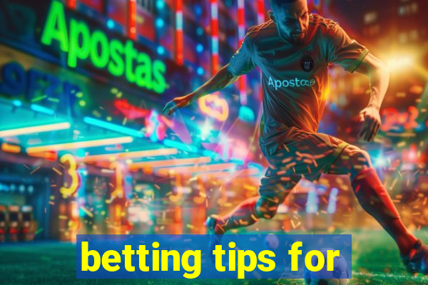 betting tips for