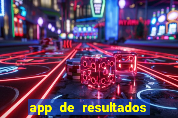 app de resultados de jogos