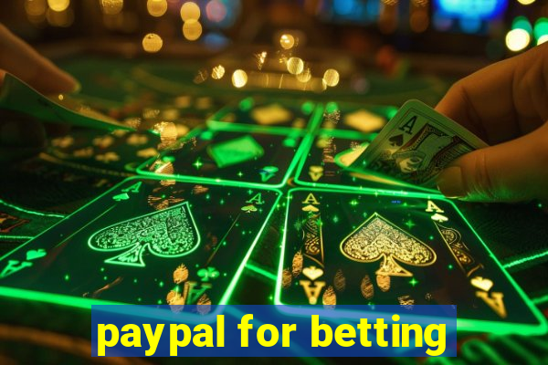 paypal for betting