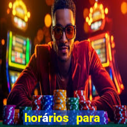 horários para ganhar no fortune tiger