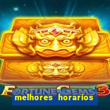 melhores horarios pagantes fortune tiger