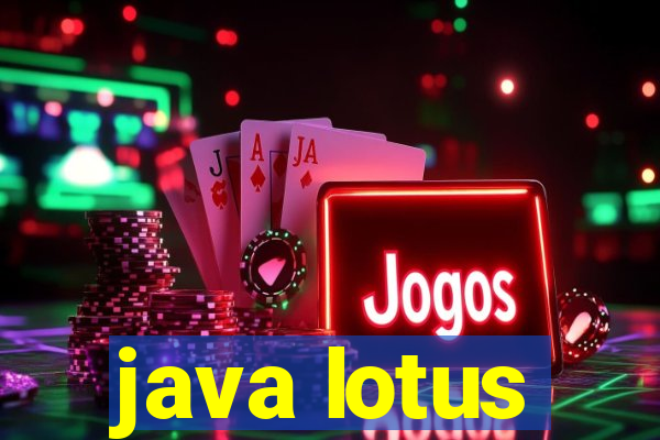 java lotus