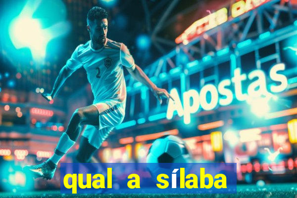 qual a sílaba t?nica de futebol