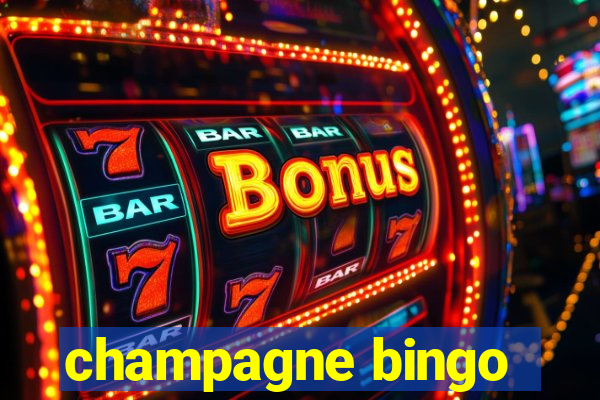 champagne bingo