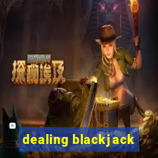 dealing blackjack