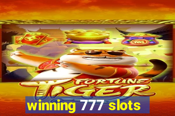 winning 777 slots