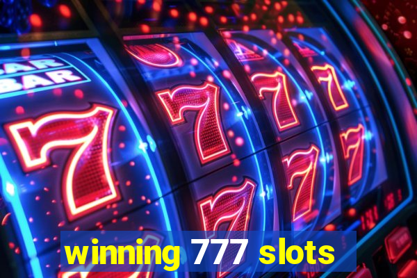 winning 777 slots