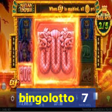 bingolotto 7 januari 2024