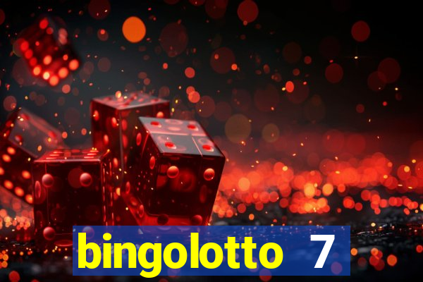 bingolotto 7 januari 2024