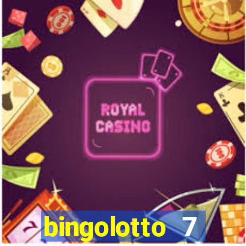 bingolotto 7 januari 2024