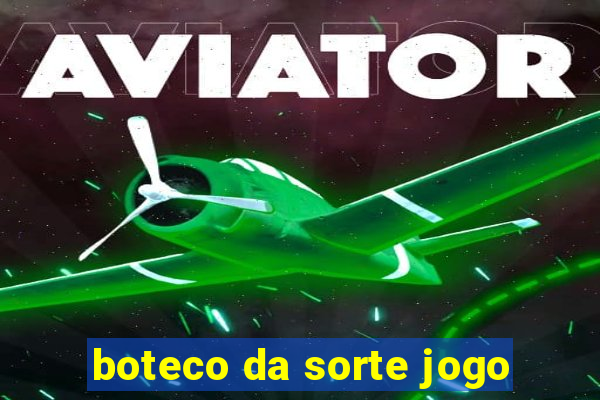 boteco da sorte jogo