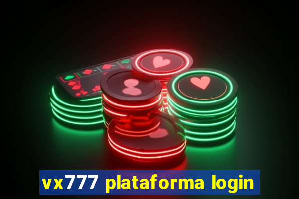 vx777 plataforma login