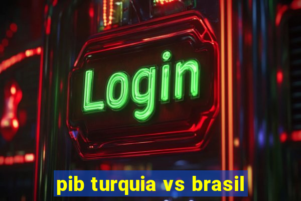 pib turquia vs brasil