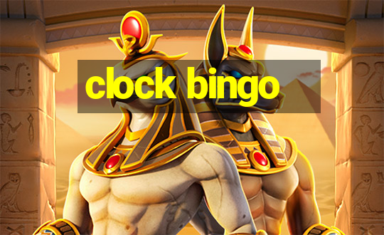 clock bingo