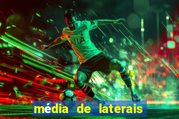 média de laterais por jogo premier league